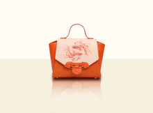 Shimmering Yu Top Handle - Orange and Original