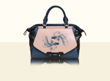 Shimmering Yu Top Handle - Deep Blue, Metallic Blue and Original