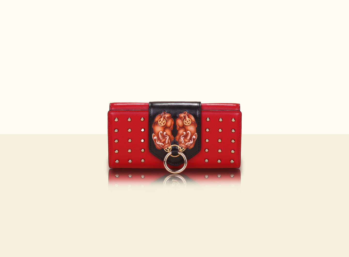 Preorder - Gate of Guardian Wallet - Red and Black