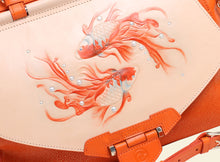 Shimmering Yu Top Handle - Orange and Original