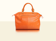 Shimmering Yu Top Handle - Orange and Original