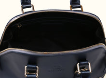 Preorder - Glorious Clouds Top Handle (Small)- Metallic Blue and Brown