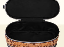 Glorious Clouds Top Handle (Large) - Metallic Blue and Brown