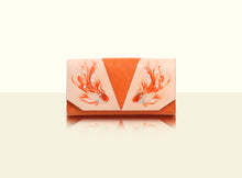 Preorder - Shimmering Yu Clutch - Orange and Original
