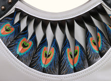 Exquisite Fan Top Handle - Light Gray and Black