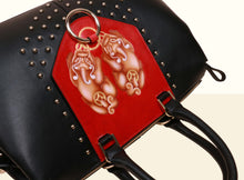 Gate of Guardian Top Handle (Medium) - Black and Crimson