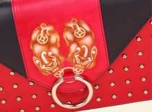 Gate of Guardian Clutch (Small) - Red and Black