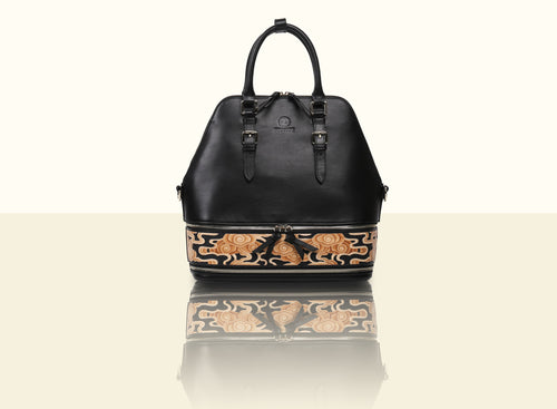 Preorder - Glorious Clouds Top Handle (Large)- Black and Brown