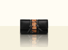 Glorious Clouds Wallet - Black and Brown