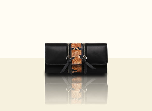 Preorder - Glorious Clouds Wallet - Black and Brown