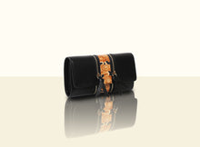 Glorious Clouds Wallet - Black and Brown