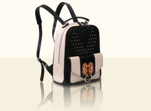 Gate of Guardian Backpack - Black and Creamy White