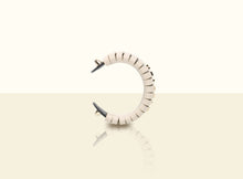 Preorder - Bamboo Calligraphy Bracelet  - Creamy White and Black