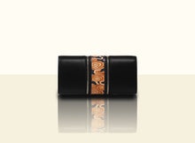 Glorious Clouds Wallet - Black and Brown
