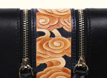 Glorious Clouds Wallet - Black and Brown