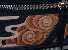 Glorious Clouds Top Handle (Small)- Black and Brown