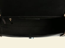 Preorder - Bamboo Calligraphy Clutch- Black and Creamy White