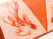 Shimmering Yu Clutch - Orange and Original
