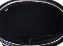Exquisite Fan Crossbody (Large) - Creamy White and Black