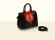 Gate of Guardian Top Handle (Medium) - Black and Crimson
