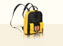 Gate of Guardian Backpack - Black and Yellow