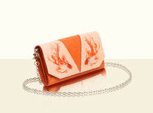 Preorder - Shimmering Yu Clutch - Orange and Original