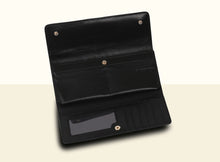 Glorious Clouds Wallet - Black and Brown