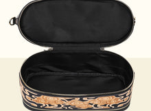 Glorious Clouds Top Handle (Large)- Black and Brown