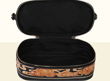 Glorious Clouds Top Handle (Small)- Black and Brown