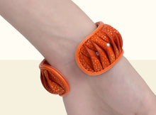 Preorder - Shimmering Yu Bracelet  - Orange