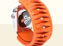 Shimmering Yu Apple Watch Band 42mm- Orange