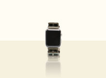 Preorder - Bamboo Calligraphy Apple Watch Band 42mm - Gold and Metallic Green