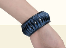 Shimmering Yu Apple Watch Band 38mm- Blue