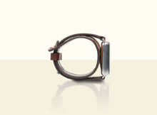 Glorious Clouds Apple Watch Band  42mm - Dark Brown