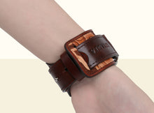 Glorious Clouds Apple Watch Band  42mm - Dark Brown