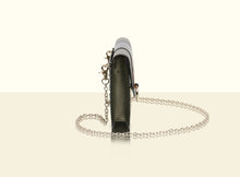 Preorder - Gate of Guardian Clutch (Small) - Metallic Green and Black