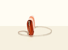 Preorder - Shimmering Yu Clutch - Orange and Original