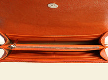 Shimmering Yu Clutch - Orange and Original